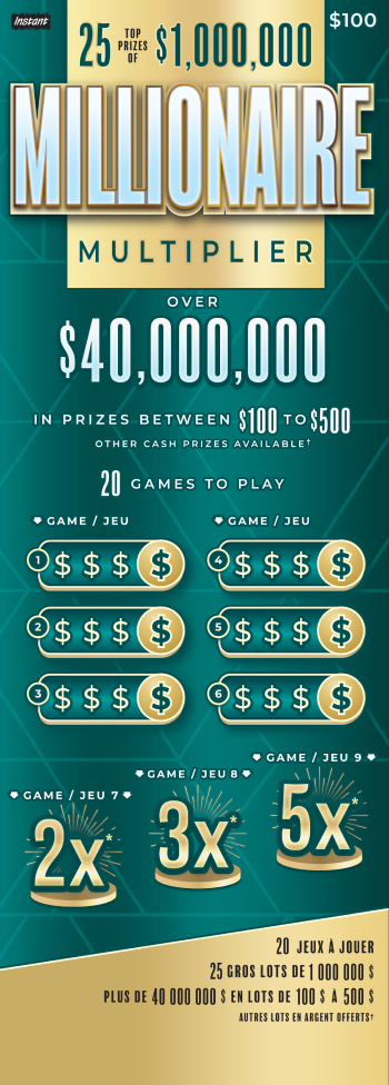 $3,000,000 PRESTIGE 2201 ticket