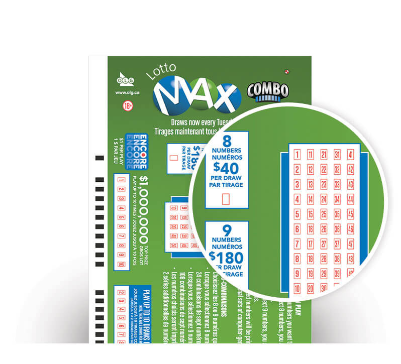 Play Lotto Combination Online- Lotto Max