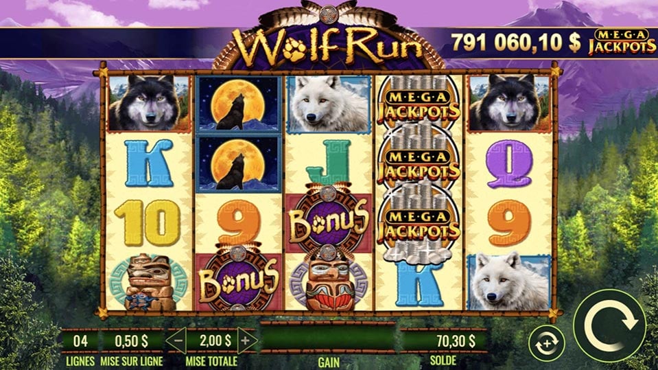 megajackpots wolf run