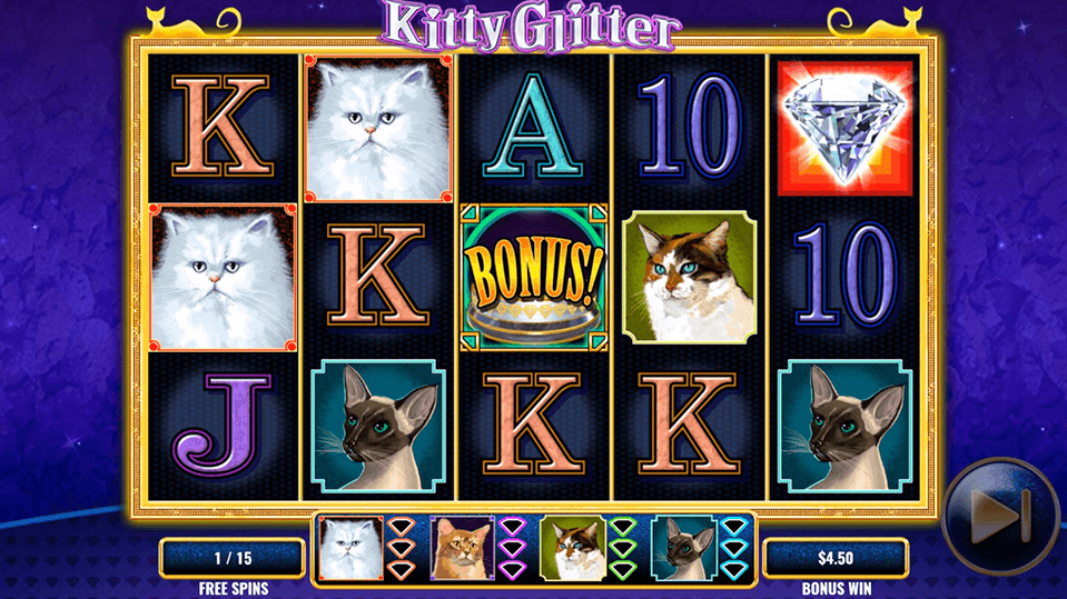 kitty glitter online