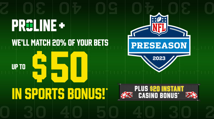 OLG Proline+] Free $500 Bonus Deposit Match on OLG Proline+