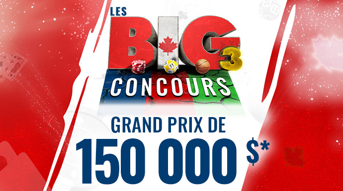 Concours publicitaire « Les Big 3 » de la fête du Canada